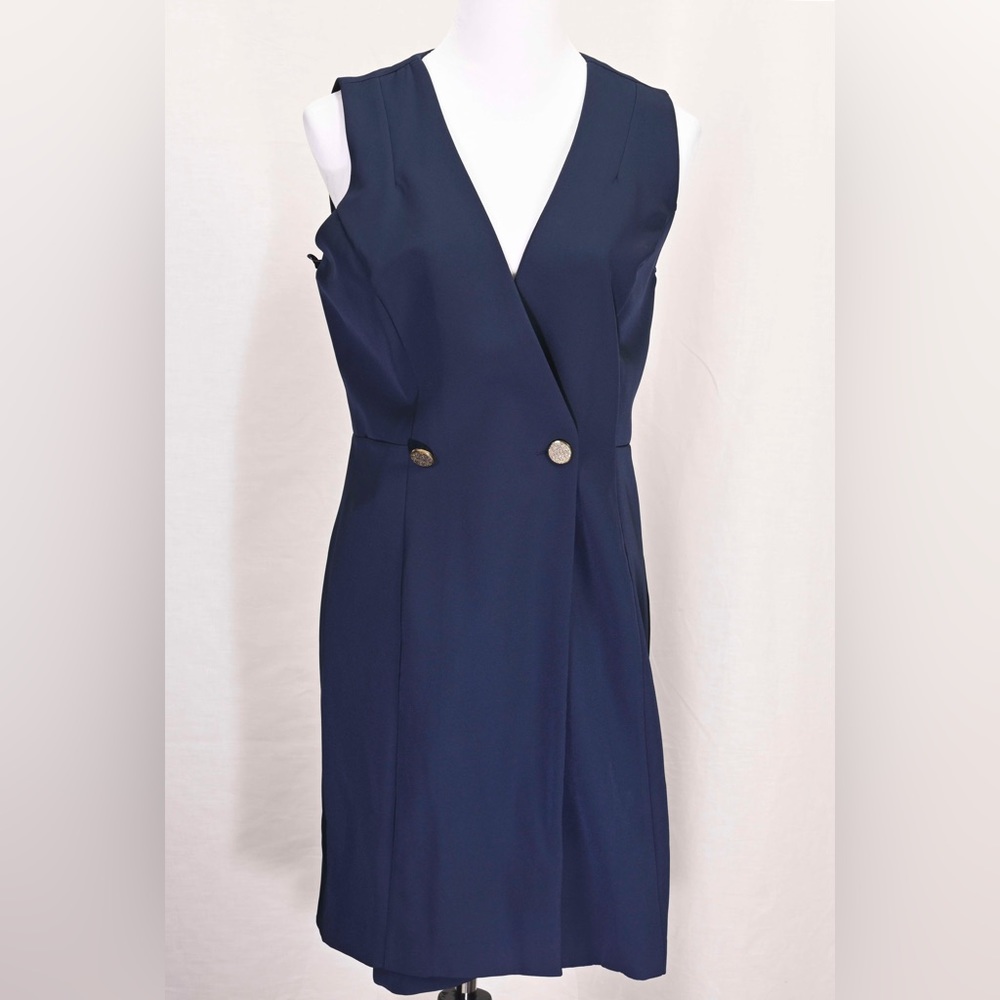 Bebe Nave Sleeveless Blazer Dress